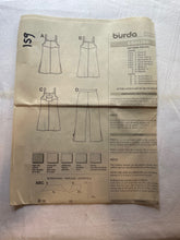 Burda Easy Pattern 9694 PARTIALLY CUT Girl's Dress & Pants, Sizes 7, 8, 9, 10, 11, 12, 13ju, 14ju