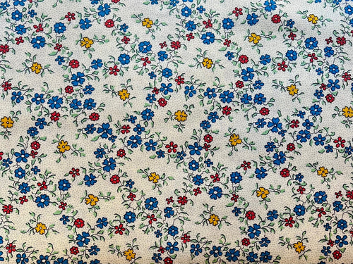 Garden Lattice Bold Blue