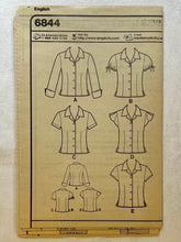 New Look 6844 UNCUT Blouse Sizes 8-18