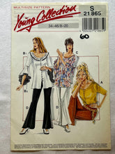 Young Collection S21865 PARTIALLY CUT Blouse Sizes 8-20