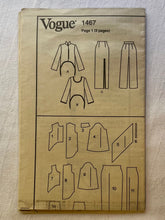 Vogue Attitudes 1467 PARTIALLY CUT Misses Dress Sizes 12-16