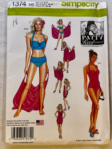 Simplicity 1374 UNCUT Loungewear Sizes 6-14