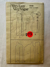 Very Easy Very Vogue 9446 CUT Misses Dress Size 14