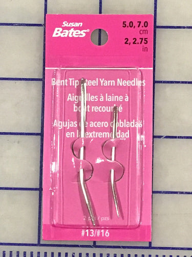 Bent Tip Steel Yarn Needles