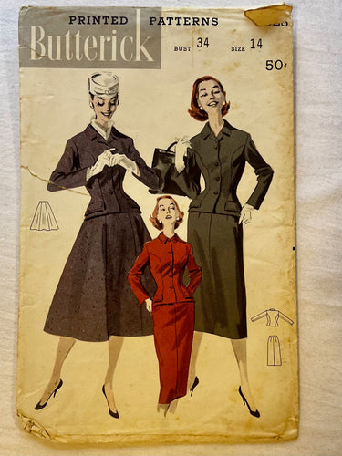 Butterick 7928 CUT Suit Size 14