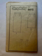 Simplicity 9815 PARTIALLY CUT Adult Skirts Sizes 10-20