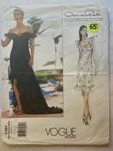 Vogue Oscar De La Renta 2361 PARTIALLY CUT Misses Dress Sizes 8-12