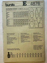 Burda Studio 4876 UNCUT Blouse Sizes 8-26