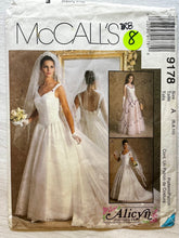 McCall's 9178 CUT Wedding Dress Size 6