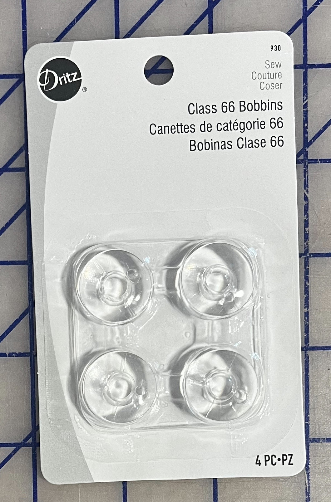 Bobbin Plastic Class 66 4ct