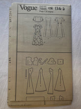 Vogue Girl V7845 Pattern PARTIALLY CUT Girls Dress and Coat Sizes, 12, 14, 16