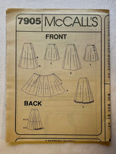 McCall's 8 7905 UNCUT Adult Skirts Sizes 10-14