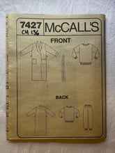 McCall's 7427 Pattern UNCUT Children's Sleepwear Sizes 4, 5, 6