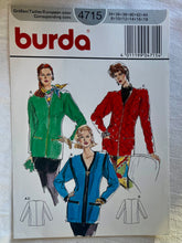 Burda 4715 UNCUT Jacket Sizes 8-18