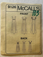 McCall's 9126 CUT Misses Dress Size 12
