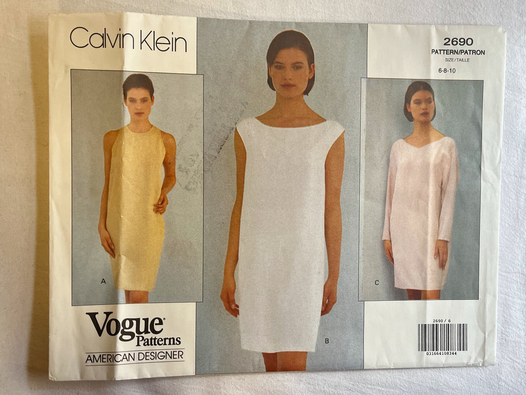 Calvin klein dress sizes clearance