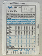 Style 1995 UNCUT Vests Sizes 6-16