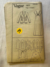 Vogue Emanuel Ungaro 1977 PARTIALLY CUT Misses Dress Sizes 12-16