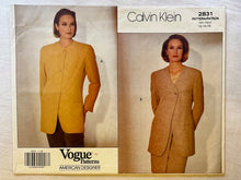 Vogue Calvin Klein 2831 CUT Jacket Size 12