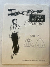 The Sewing Workshop Cowl Top CUT Blouse Size L