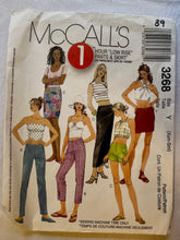 McCall's 1 Hour 3268 CUT Adult Skirt and Pants Size SM