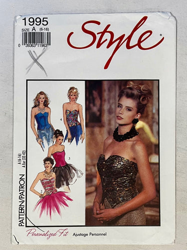 Style 1995 UNCUT Vests Sizes 6-16
