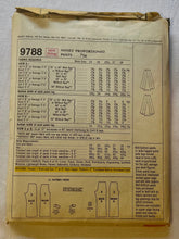 McCall's 9788 PARTIALLY CUT Adult Pants Waist Sizes 23, 24, 25.5, 27, 29