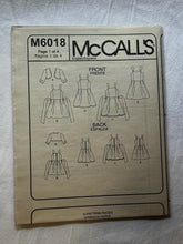 McCall's M6018 Pattern UNCUT Girl's Dress, Sash & Shrug Size 3,4,5