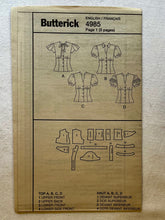 Butterick B4985 UNCUT Blouse Sizes 14-20