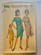 Simplicity 6345 UNCUT Misses Dress Size 14