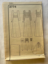 Style 2774 PARTIALLY CUT Misses Dress Sizes 6-16