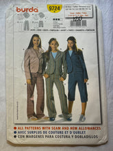 Burda 9724 Pattern UNCUT Girls Jacket and Pants Sizes 7-14