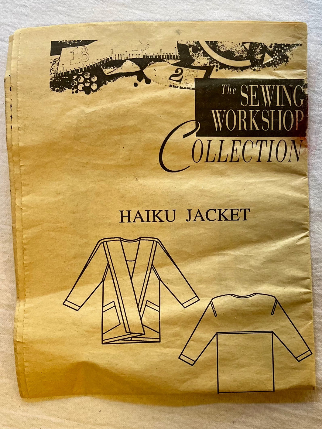 The Sewing Workshop Haiku Jacket CUT Coat Size L