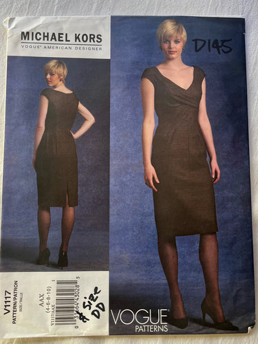 Vogue Michael Kors V1117 UNCUT Misses Dress Sizes 4-10