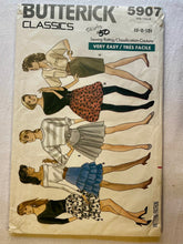 Butterick Classics 5907 CUT Adult Skirts Size 10