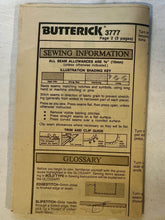 Butterick 3777 CUT Men's Wear Size M