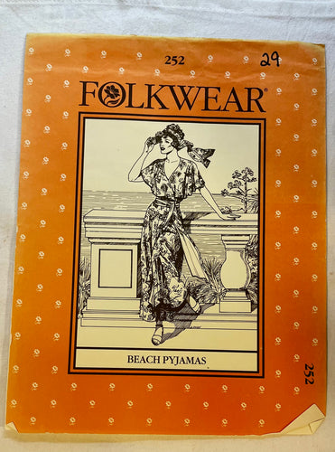 Folkwear 252 UNCUT Misses Dress Sizes 6-20