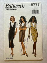 Butterick Fast & Easy 6777 PARTIALLY CUT Misses Dress Sizes L-XL