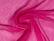100% Silk Chiffon 45" Iridescent Pink