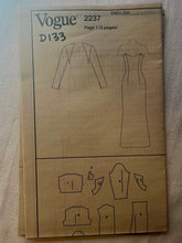 Vogue Badgley Mischka 2237 PARTIALLY CUT Misses Dress Sizes 8-12