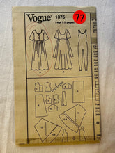 Vogue DKNY 1375 PARTIALLY CUT Misses Dress Sizes 12-16