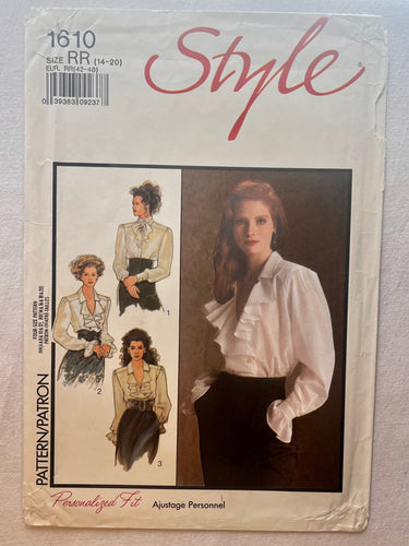 Style 1610 CUT Blouse Size 20