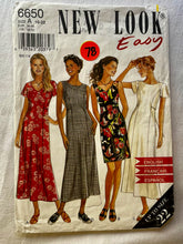 New Look Easy 6650 PARTIALLY CUT Misses Dress Sizes 10-22