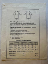The Sewing Workshop Yin and Yang Dress CUT Misses Dress Size Large