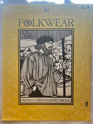 Folkwear 102 CUT Blouse Sizes 6-16
