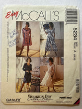 Easy McCall's 5234 UNCUT Misses Dress Size 6-10
