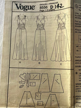 Vogue V8556 PARTIALLY CUT Misses Dress Sizes 8-14