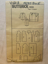Butterick 6695 UNCUT Blouse Sizes 18-22