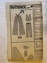 Butterick 4971 PARTIALLY CUT Adult Costumes Size XS-L