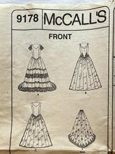 McCall's 9178 CUT Wedding Dress Size 6